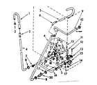 Kenmore 11082382810 water system parts (suds only) diagram