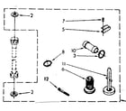 Kenmore 11083382110 miscellaneous parts diagram