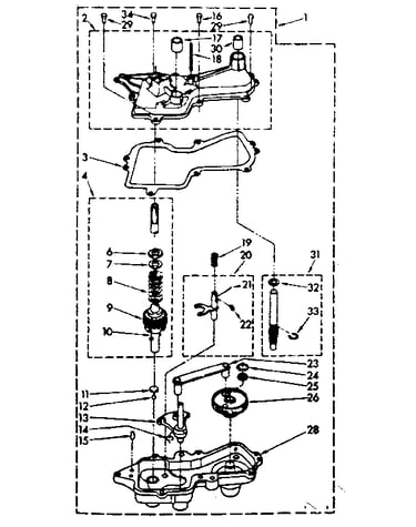 Gearcase parts