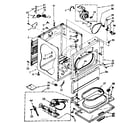 Kenmore 11087570320 cabinet parts diagram