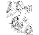 Kenmore 11087570320 bulkhead parts diagram