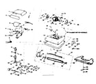 Kenmore 1753550180 nozzle and motor assembly diagram