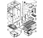Kenmore 1068630514 liner parts diagram