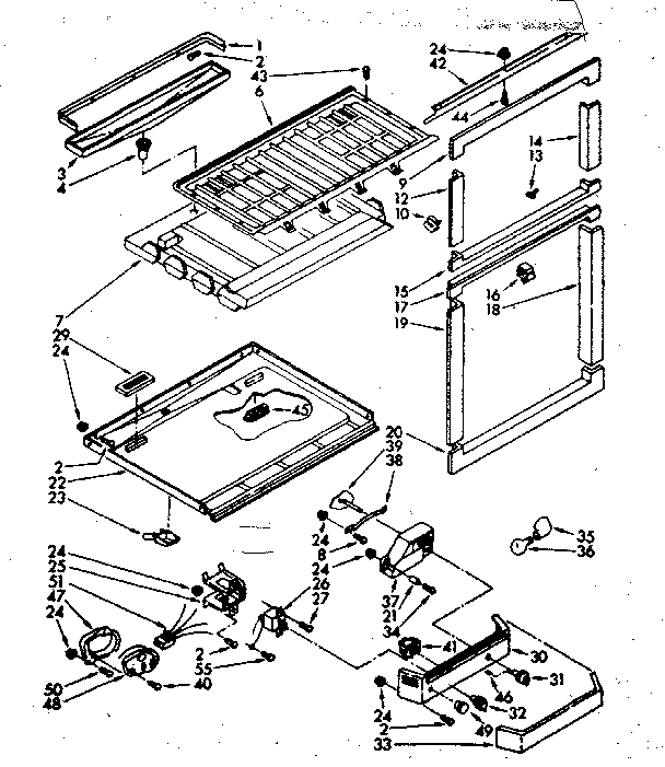 Breaker and partition parts