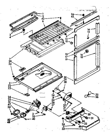 Breaker and partition parts
