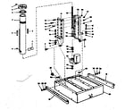 Craftsman 113190060 transmission and tube assembly diagram