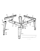 Craftsman leg set 9-22236