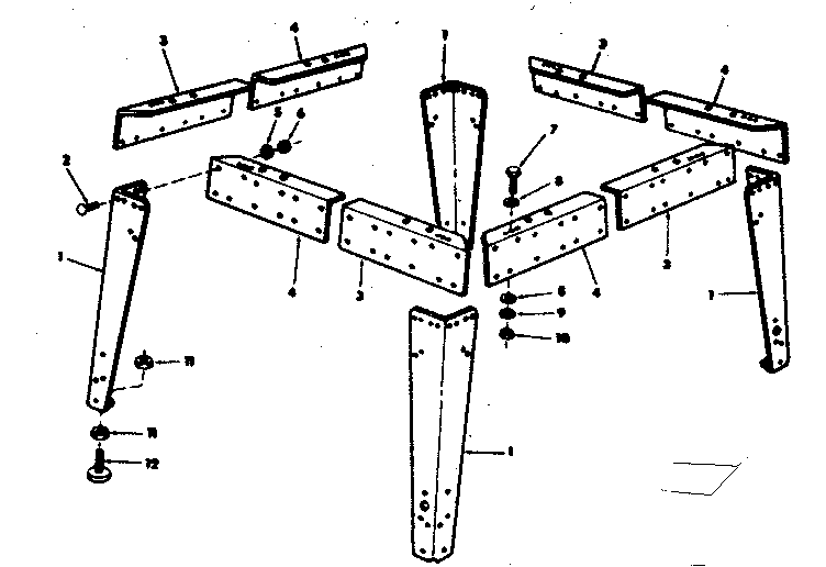 Leg set