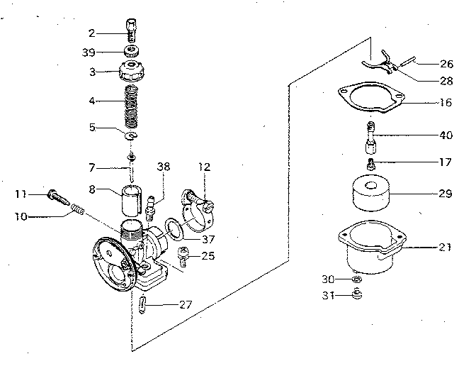 FIG. 4 CARBURETOR