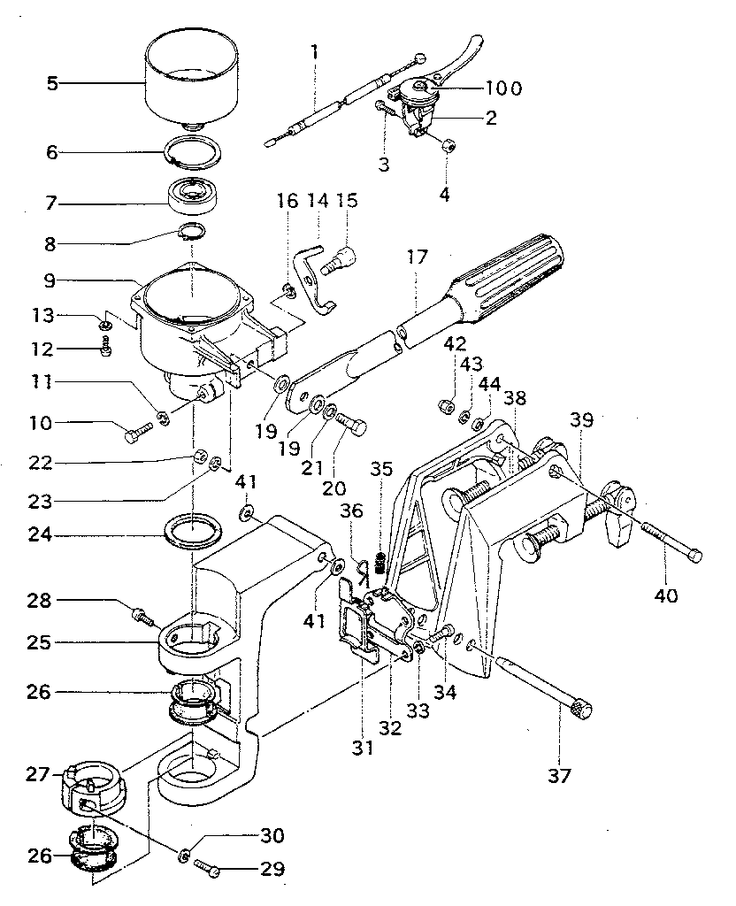 FIG. 5 HANDLE & BRACKET