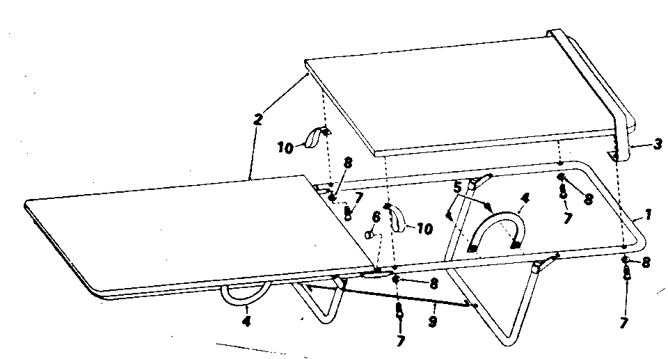 Slantboard assembly