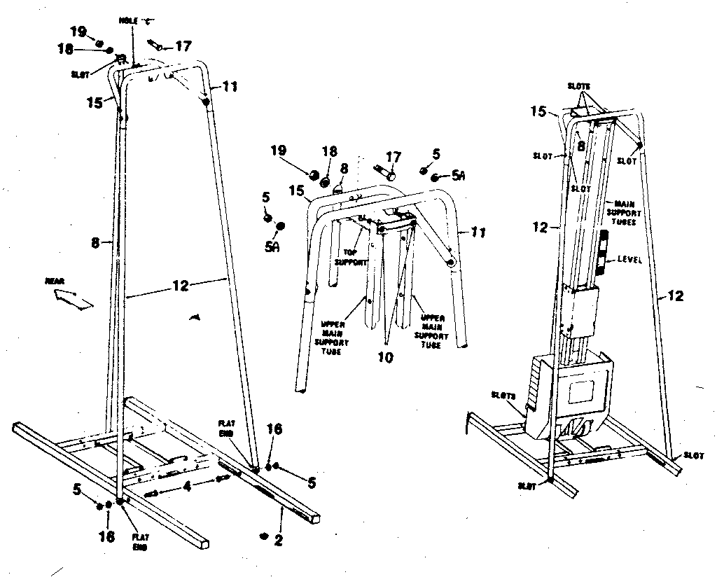 Front support