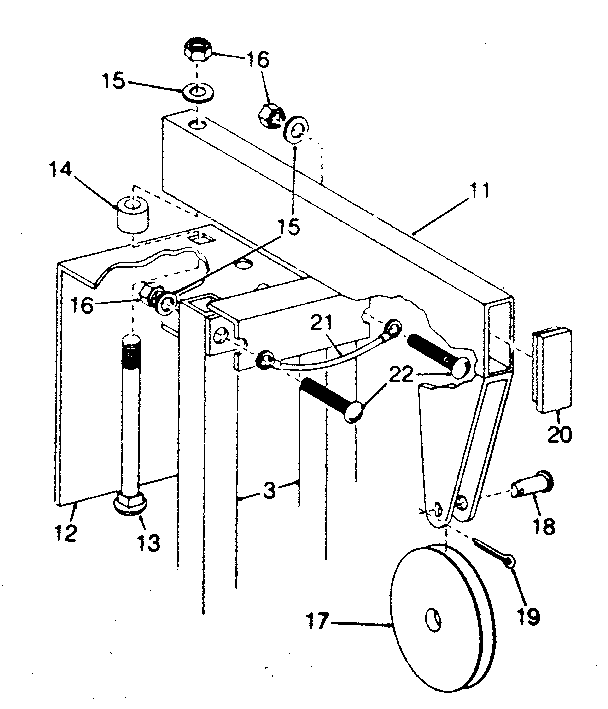 Lat bar pulley