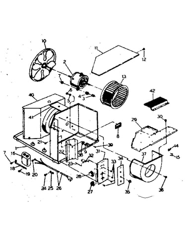 Electrical system and air handling parts