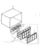 Cabinet and front panel parts