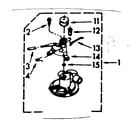 Kenmore 11082374300 water pump parts diagram