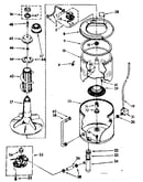Tub and basket parts (non-suds only)