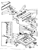 Top and console parts