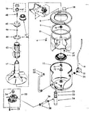Tub and basket parts (non-suds only)
