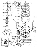 Tub and basket parts (suds only)