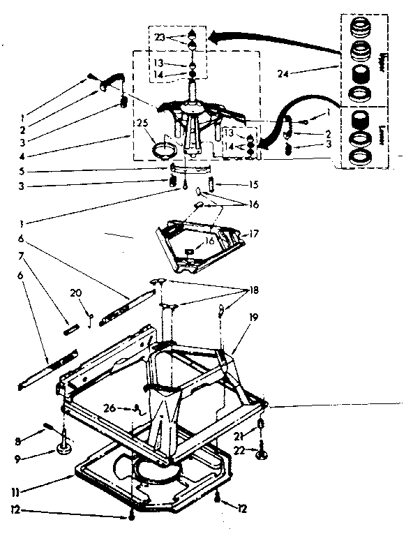 MACHINE BASE PARTS