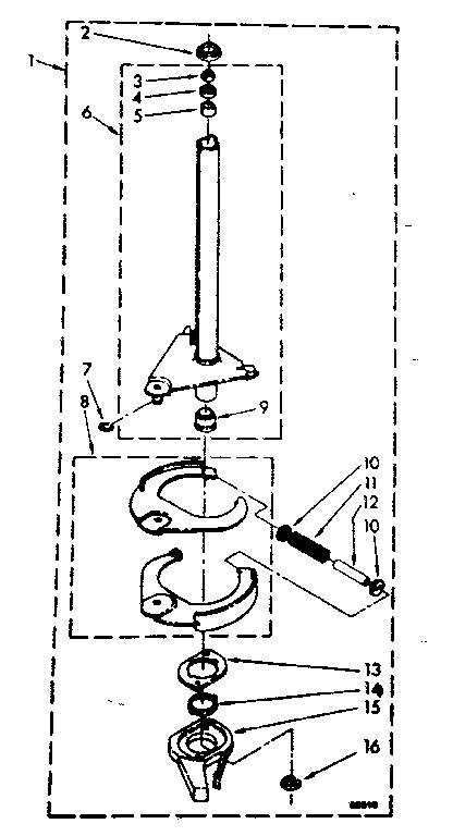 Brake and drive tube parts