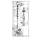 Kenmore 11081375250 gearcase parts diagram