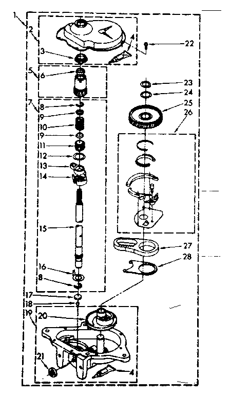 Gearcase parts