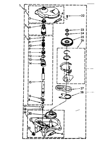 Gearcase parts