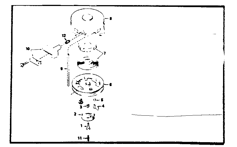 Rewind starter no. 590420a