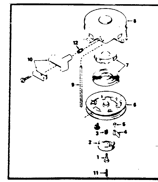 Rewind starter no. 590420a