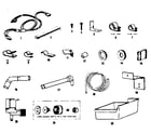 Kenmore 2538334163 ice maker installation parts diagram
