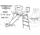 Sears 51272944-82 swing hardware bag #97200 diagram