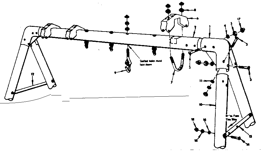A frame assembly no. 102