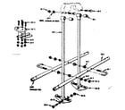 Sears 70172033-84 glideride assembly no. 106 (open parts bag no. 4942320) diagram
