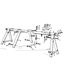 Frame assembly no. 113 (open parts bag no. 4044060)