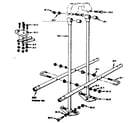 Sears 70172045-84 glideride assembly no. 106 (open parts bag no. 4042320) diagram