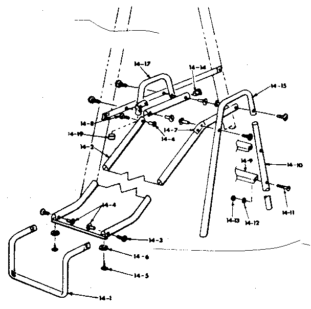 SLIDE ASSEMBLY NO. (100 OPEN PARTS BAG NO. 4945590)