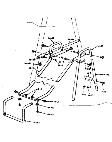 Slide assembly no. (100 open parts bag no. 4945590)