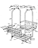 Lawn swing assembly