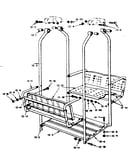 Lawnswing assembly no. 101 (open parts bag no. 2605350)