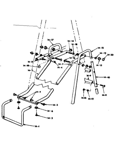 Slide assembly no. 102 (open parts bag no. 2605300)