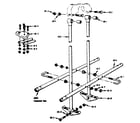 Sears 70172121-82 glideride assembly no. 101 (open parts bag no. 2605330) diagram