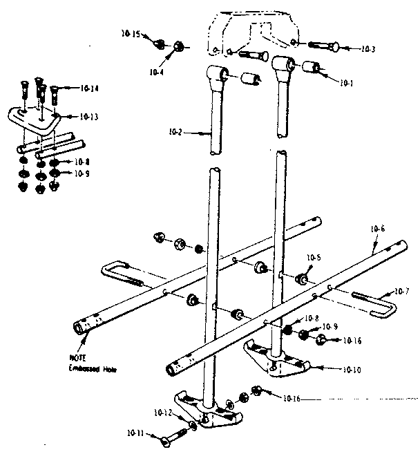 GLIDE RIDE ASSEMBLY NO. 10