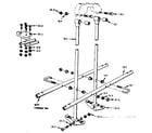 Sears 70172943-79 glide ride assembly no. 10 diagram
