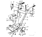 Craftsman 247881122 handle assembly diagram
