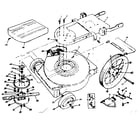 Craftsman 247881122 mower housing diagram