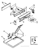 Top and console parts