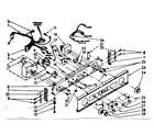Kenmore 11088495120 washer/dryer control panel parts diagram