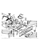 Washer/dryer control panel parts
